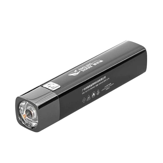 Mini USB LED Flashlight Keychain Rechargeable Self Tactical Light