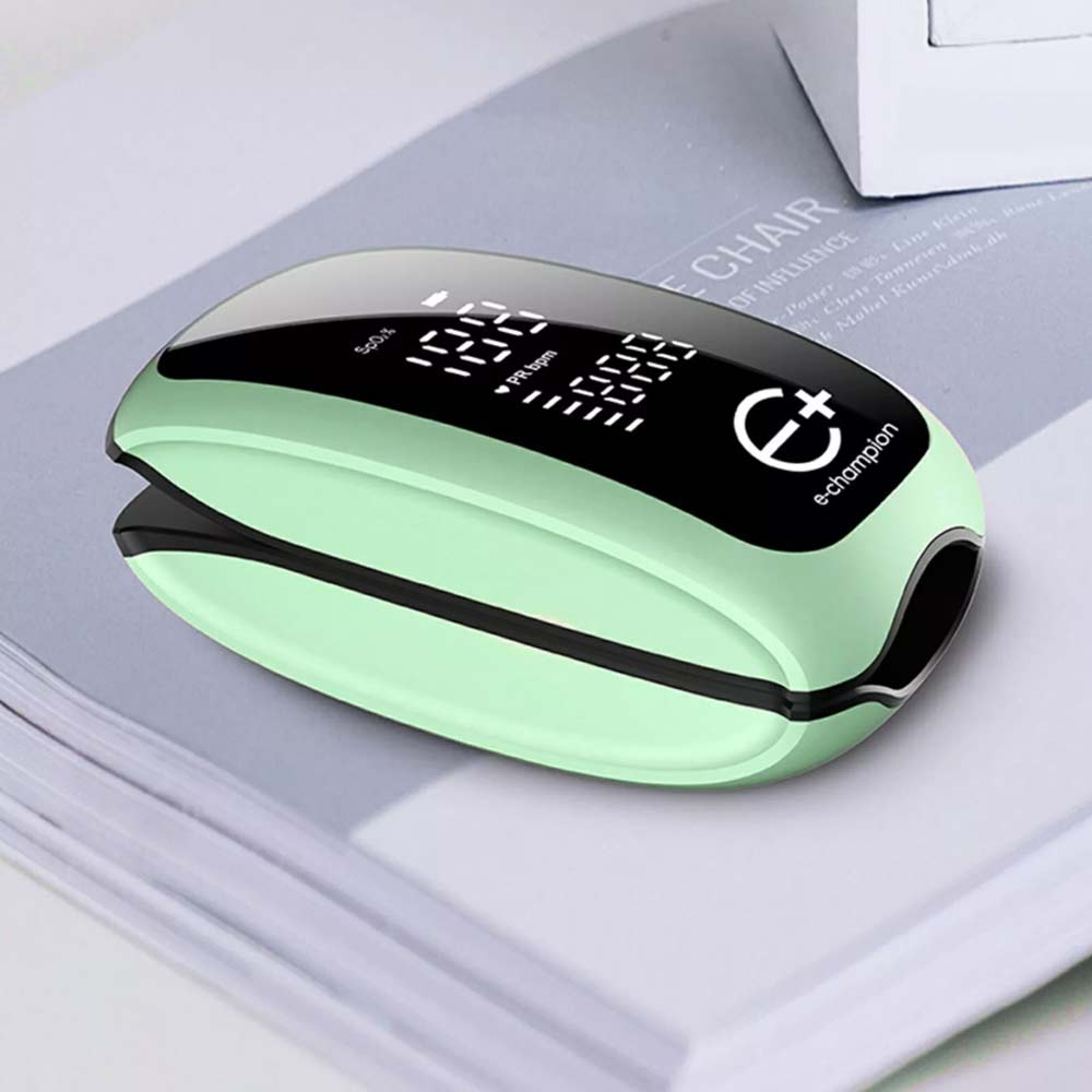 OLED Finger Pulse Oximeter Rechargeable Blood Oxygen SpO2 Monitor Heart Rate