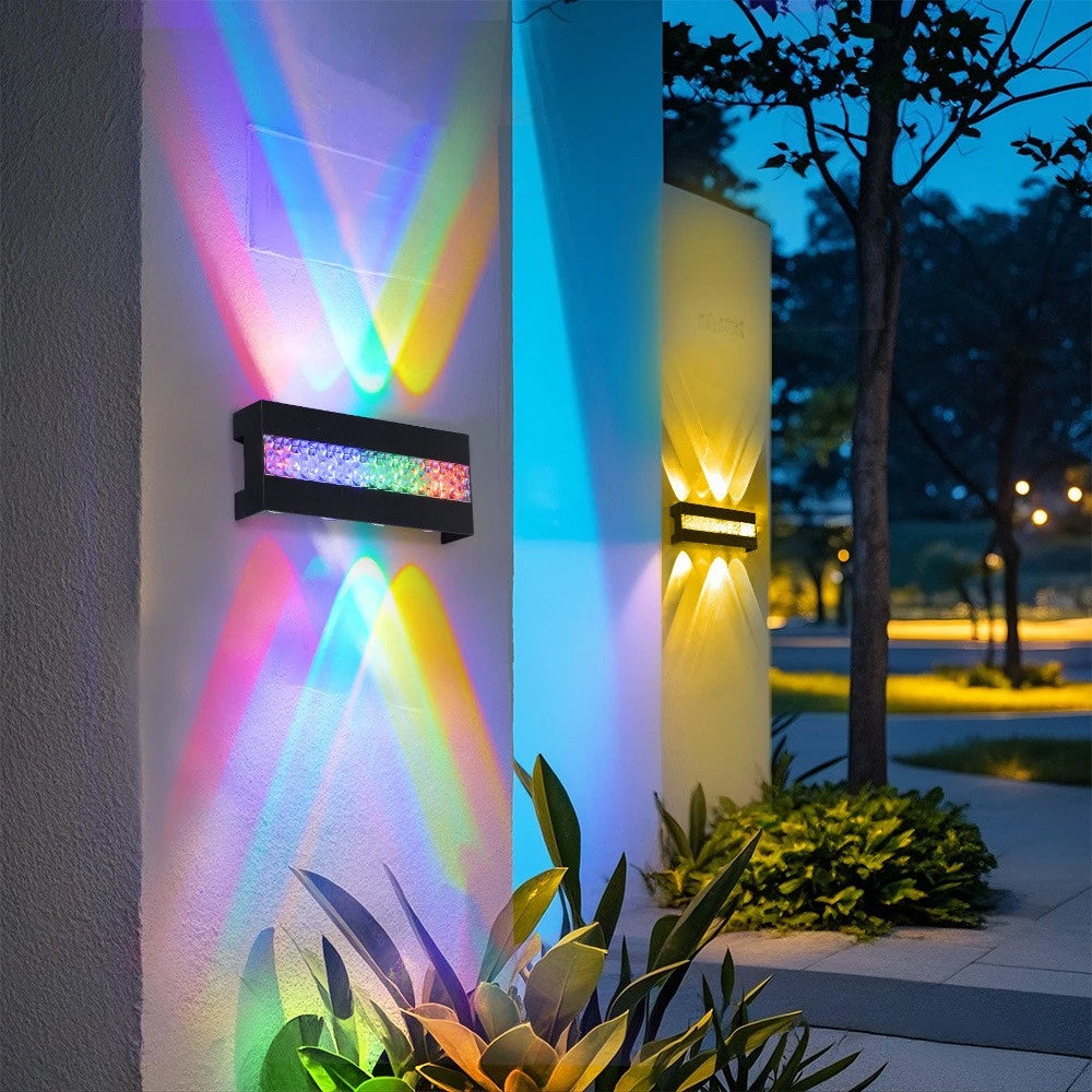 Modern LED Wall Light – IP65 Waterproof 10W Up/Down Sconce for Garden/Patio