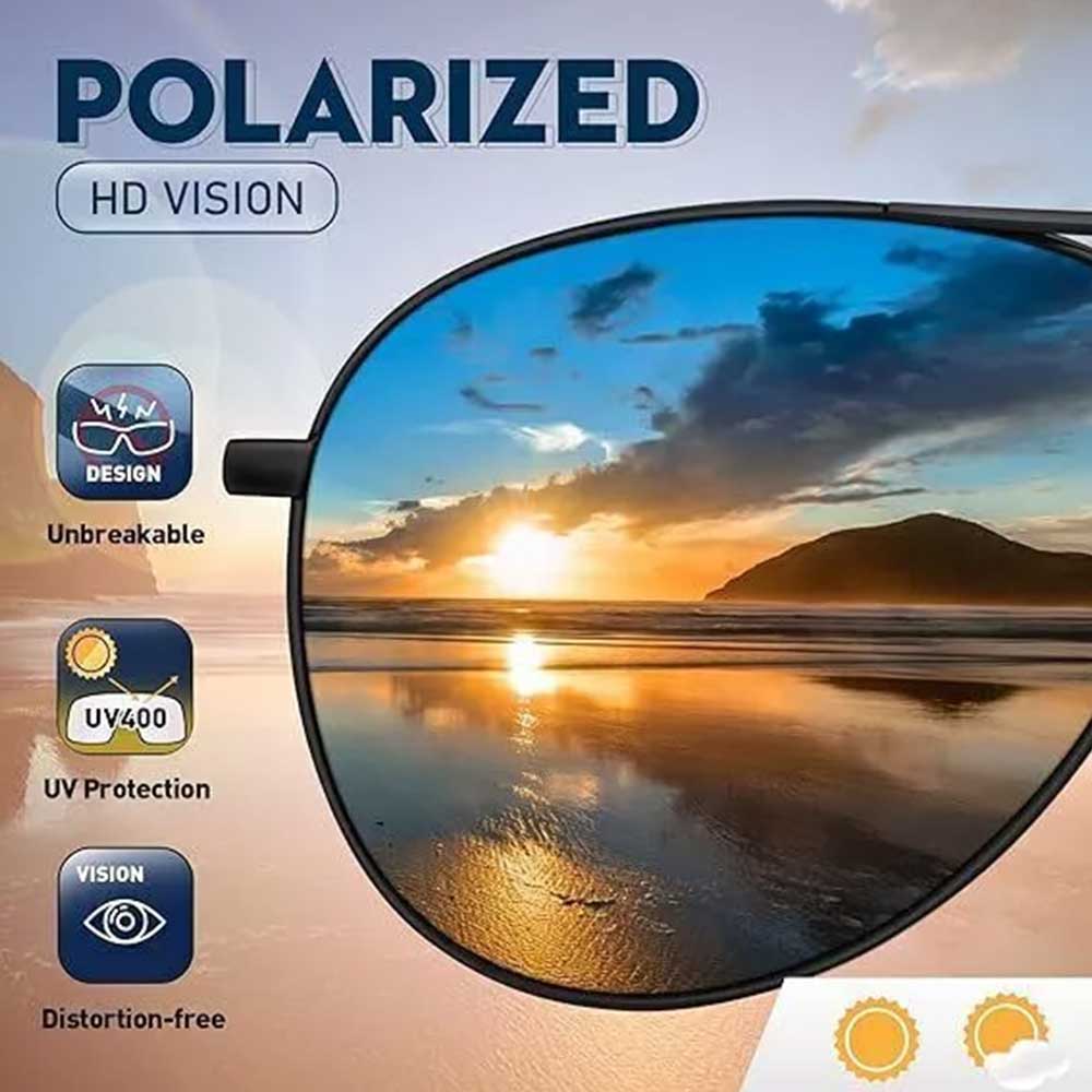 Men Women Sunglasses UV400 Polarized Glasses Fishing Sport Driving Eyewear  Pilot