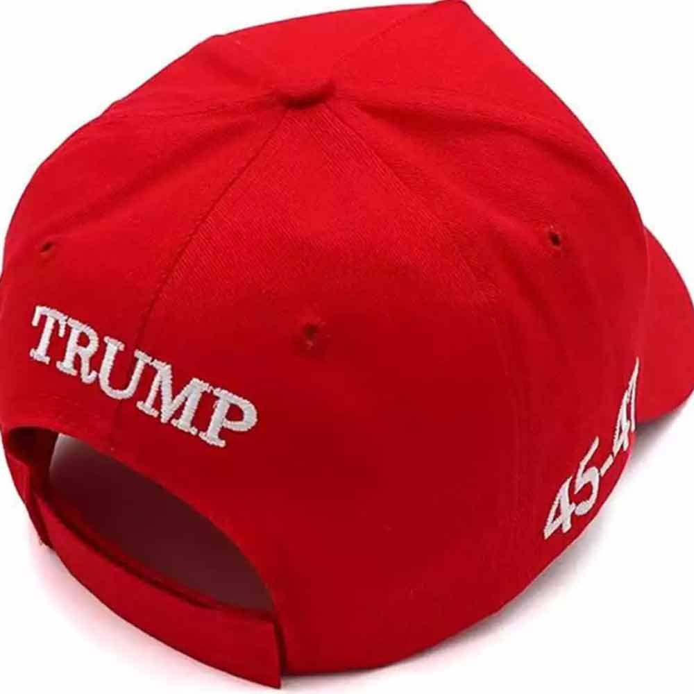 2024 MAGA RED Hat New Hot Trump 45-47 Baseball Cap Make America Great Again