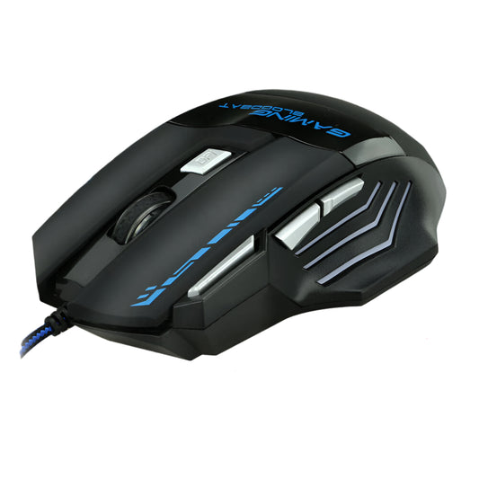 7 Button 7200 DPI LED Wired USB Ergonomic Optical Gaming Mouse For PC Laptop Mac
