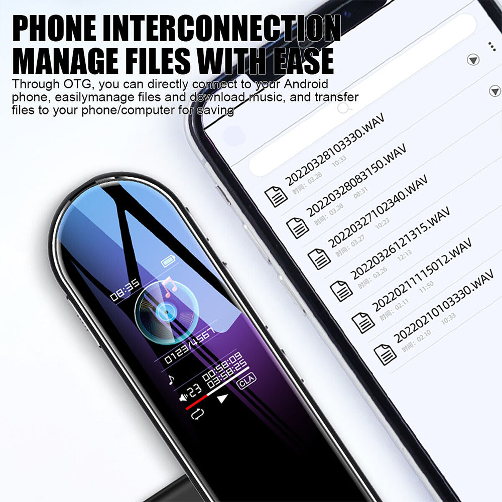 4GB Mini Digital Voice Recorder Dictaphone Audio MP3 Player Sound Recording