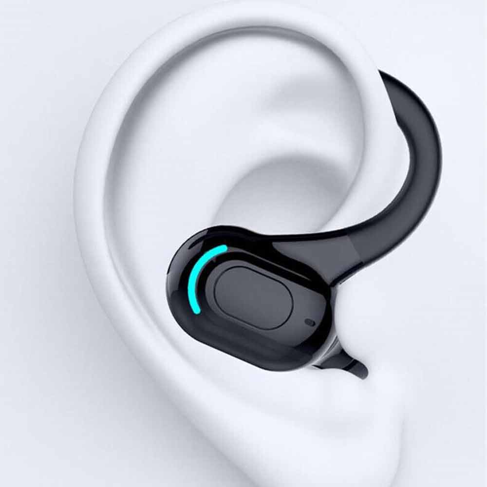 Wireless Bluetooth Headset Mobile Phone Hands Free Earpiece for Samsung iPhone