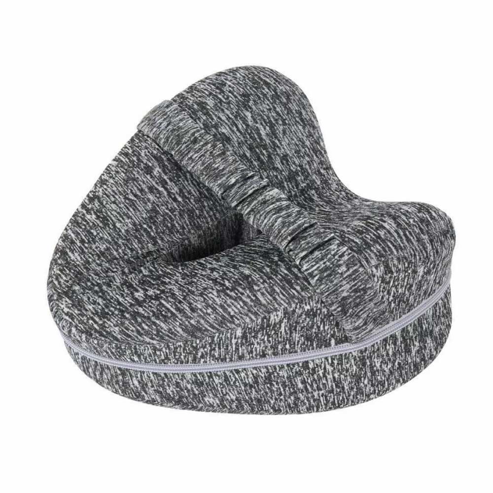 Memory Foam Leg Pillow Cushion Knee Support Pain Relief Washable Cover Bed Sofa