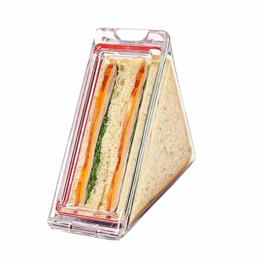 Reusable Washable Sandwich Box  Triangle Sandwich Container Clear Sandwich Boxes