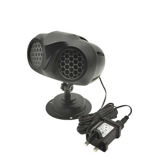 Dual-Lens Owl Snowflake Laser Projector | IP65 Waterproof Outdoor Christmas Light with Remote & Timer