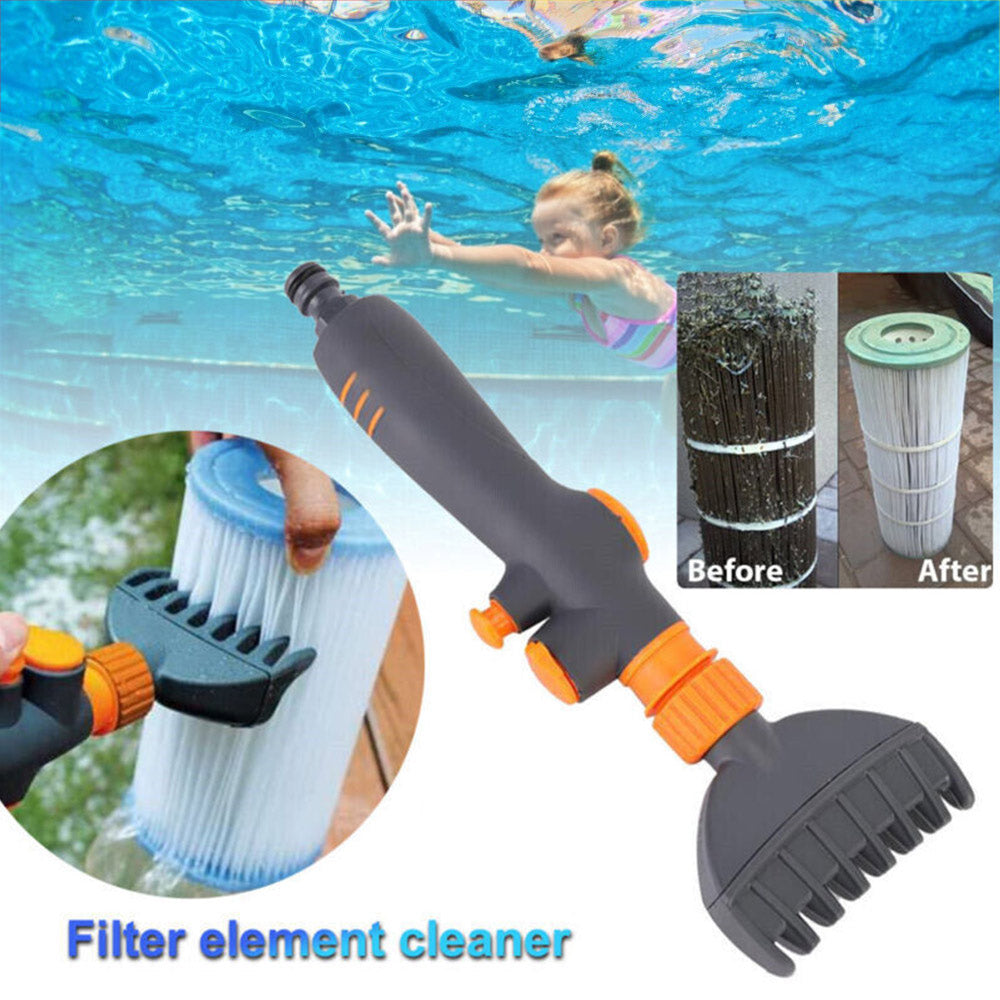 Pool Filter Cleaner Wand – Handheld Water Jet Cleaning Tool for Cartridges