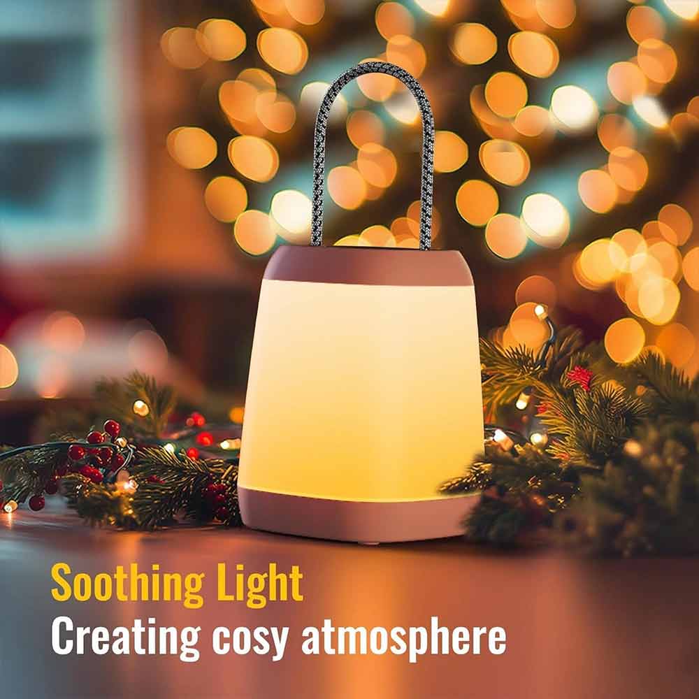 2 Pack LED Tent Lantern – 3 Light Modes, Battery Powered, 130 Lumens Bright