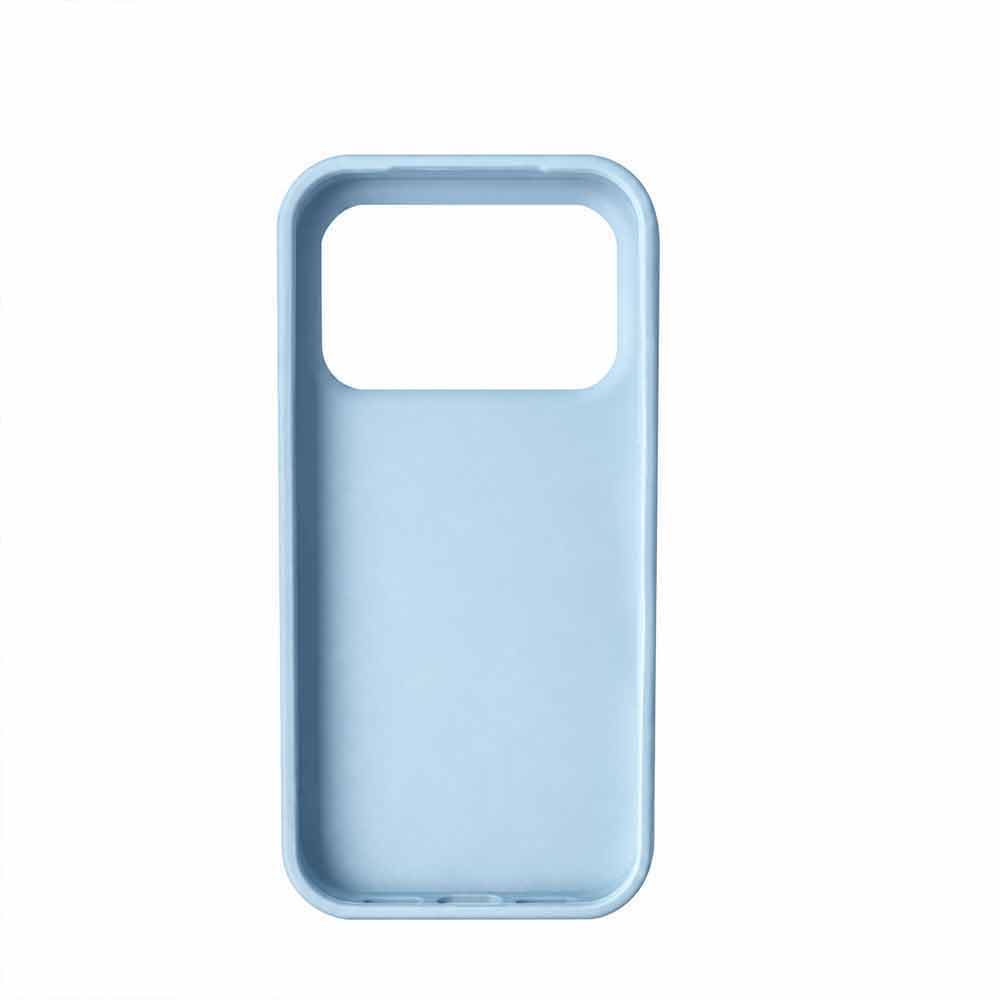Glacier Phone Case for iPhone 18 Pro Max – Aluminum Back Plate & Silicone Bumper