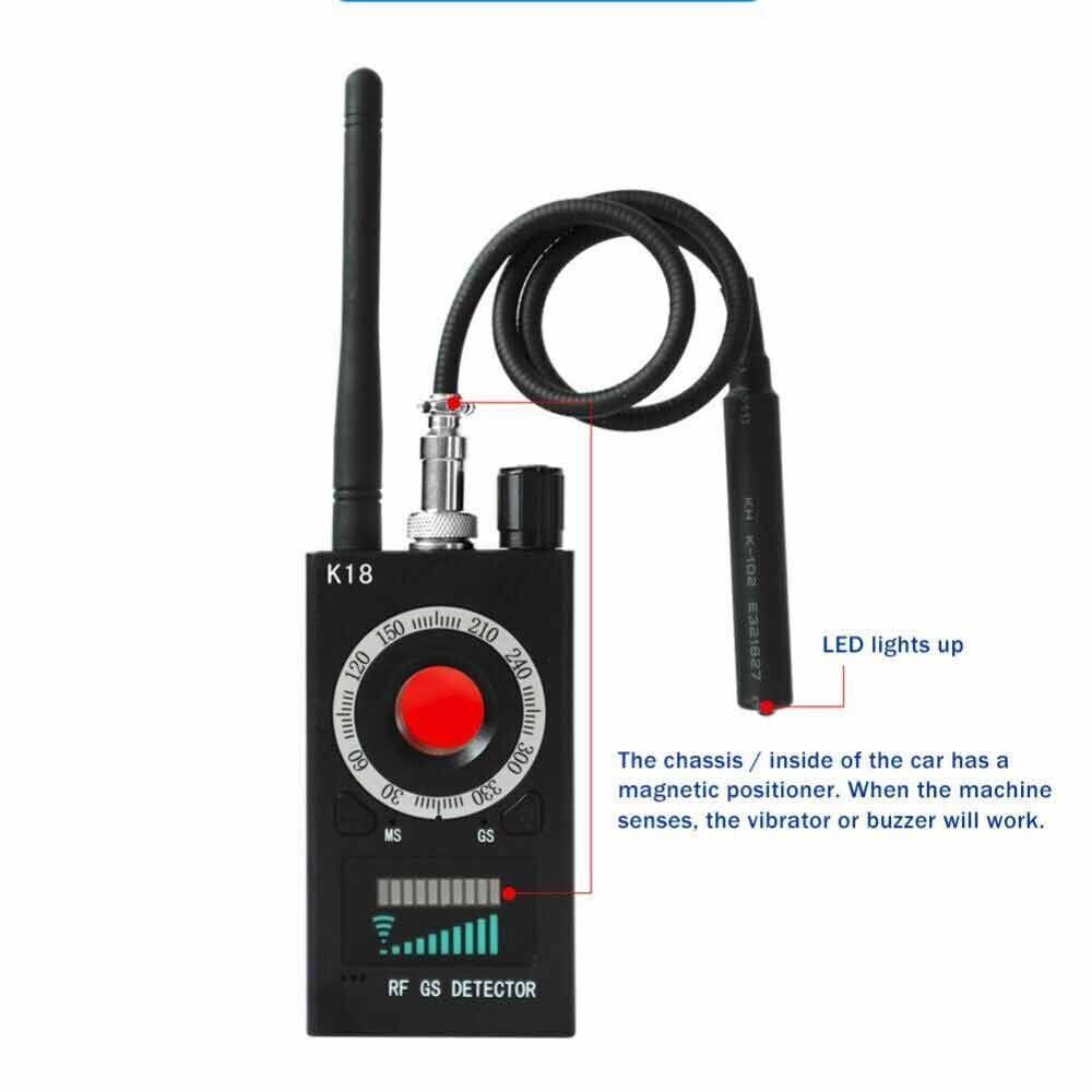 Security Bug GPS Detector RF Signal Camera GSM Audio Finder Scan Monitor Device