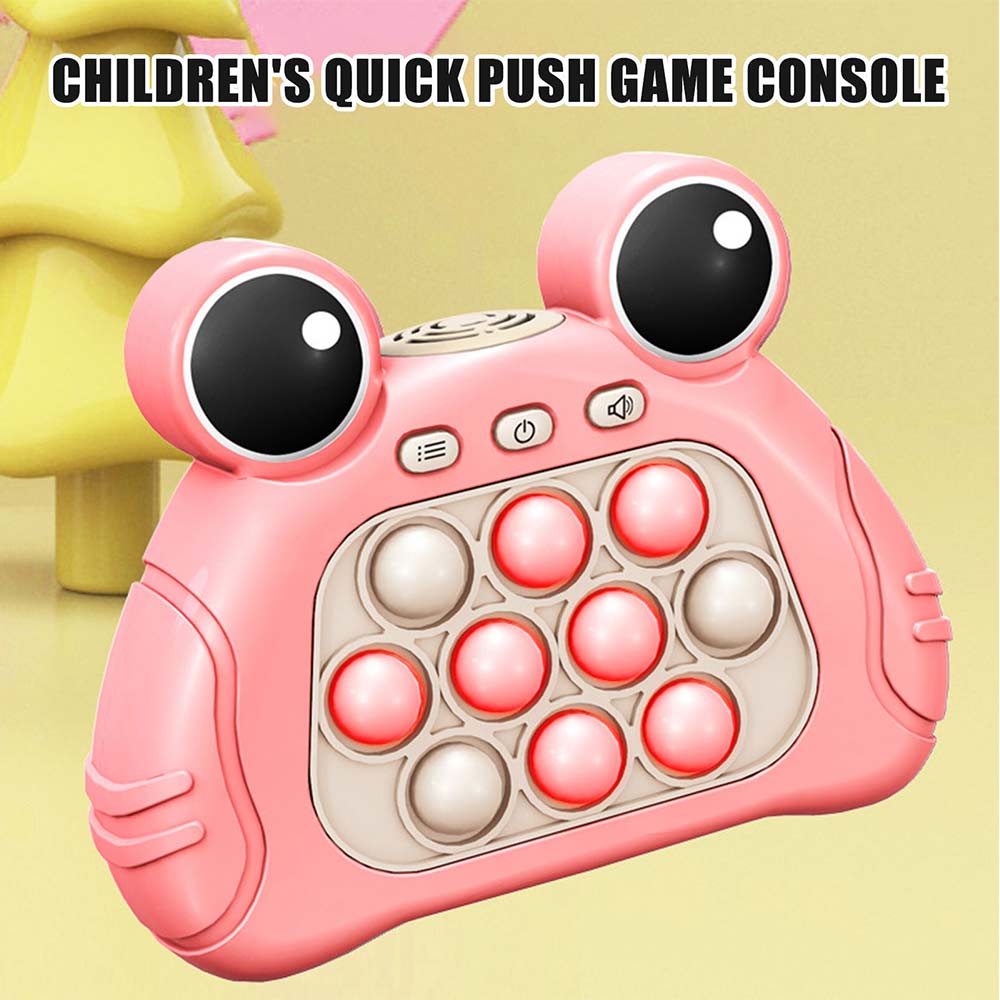 Frog Pop Fidget Push Game Toys Stress Bubble Popping Sensory Game Toy Gift Kids