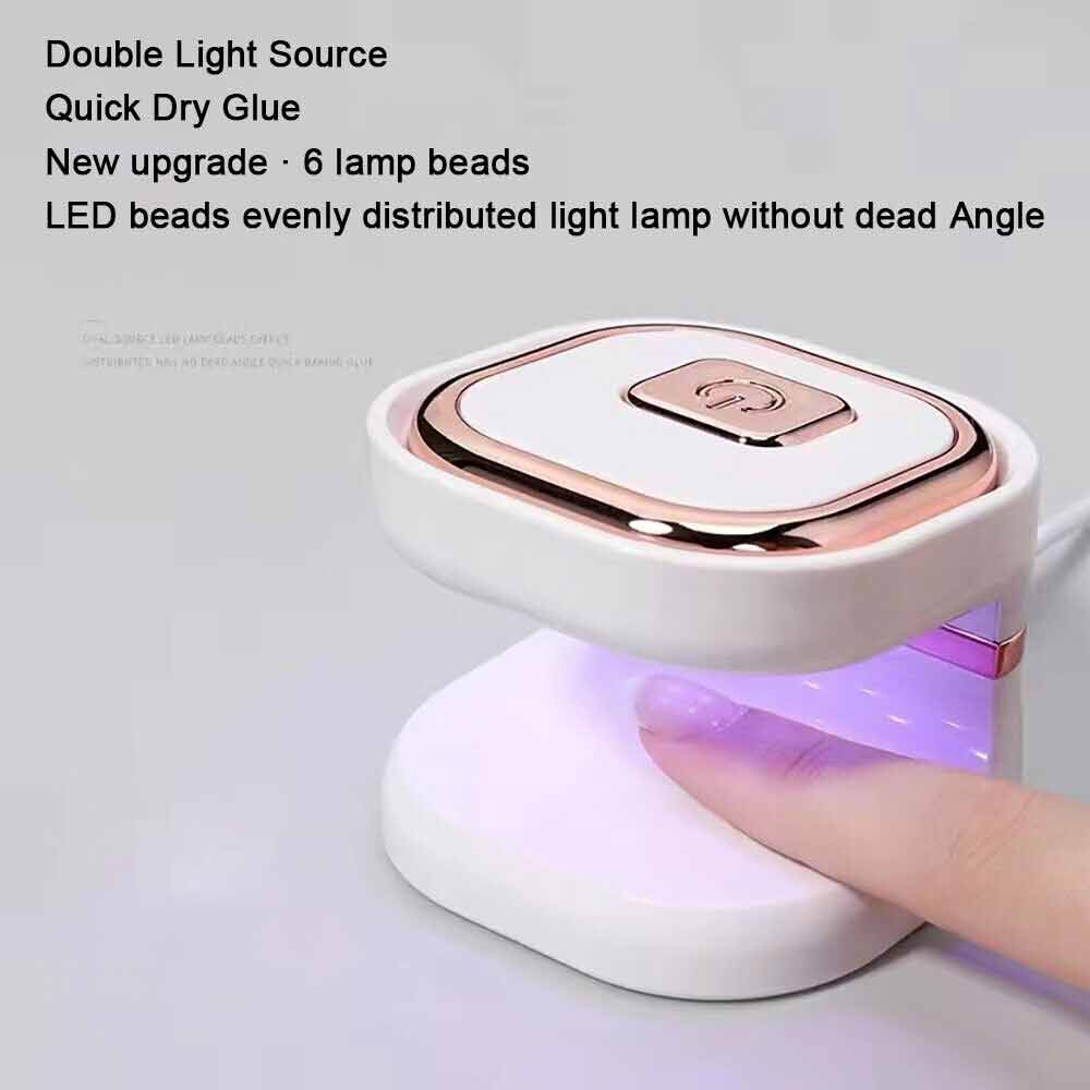 Mini UV LED Nail Lamp Nail Nail Gel Polish Curing Lamp Quick-Drying UV Light