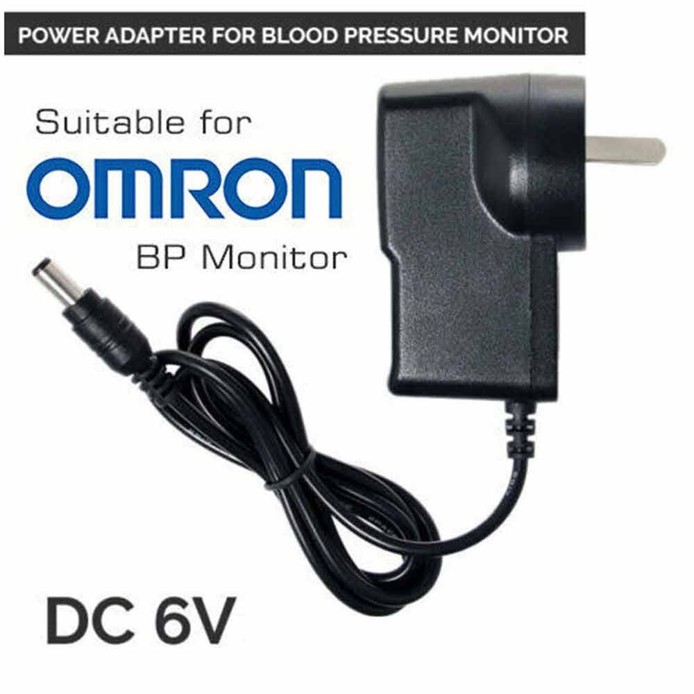 AU Power Adapter Charger for Omron Digital Blood Pressure Monitor Upper arm AC6V