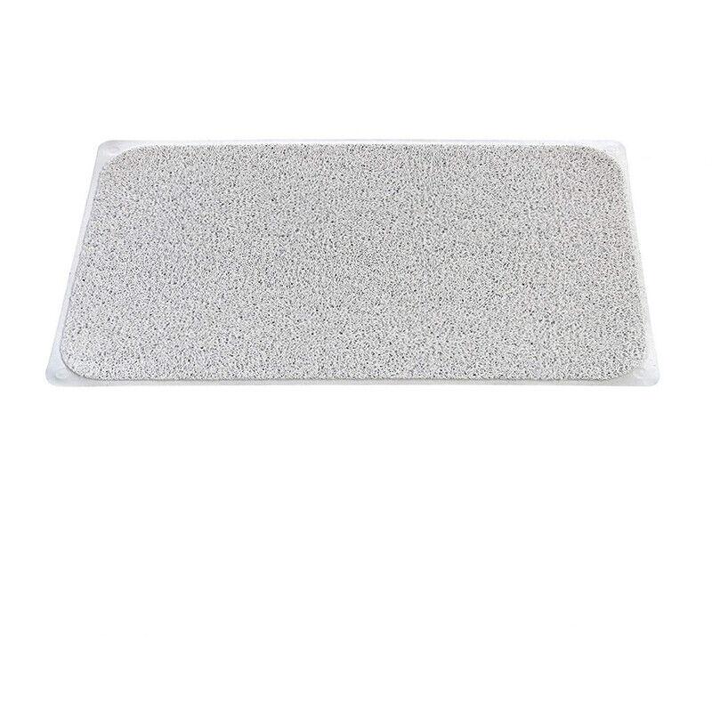 2X Non Slip Bathroom Bath Mat Anti Slip Loofah Shower Rug  Carpet Water Drains