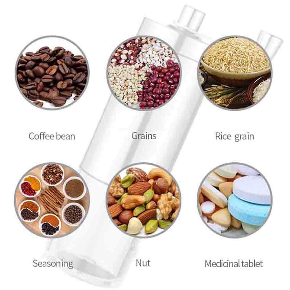 Hand Manual Coffee Bean Grinder Stainless Steel Conical Burr Portable Travel