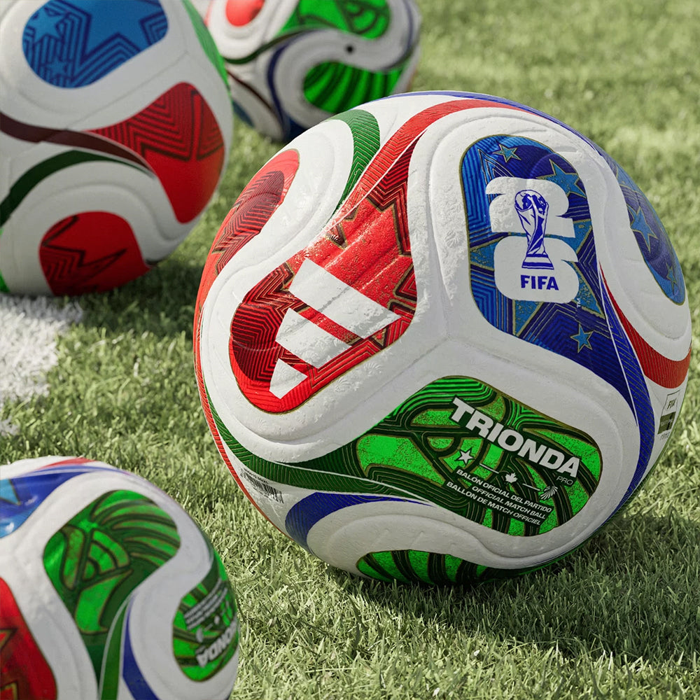 FIFA World Cup 2026 Trionda Match Ball – Size 5 Official Football, Heat-Bonded PU