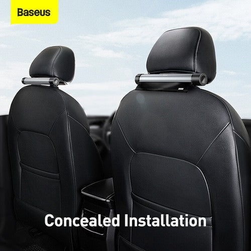Car Back Seat Trash Bag Dispenser - Compact Metal Organizer with 40 Trash Bags