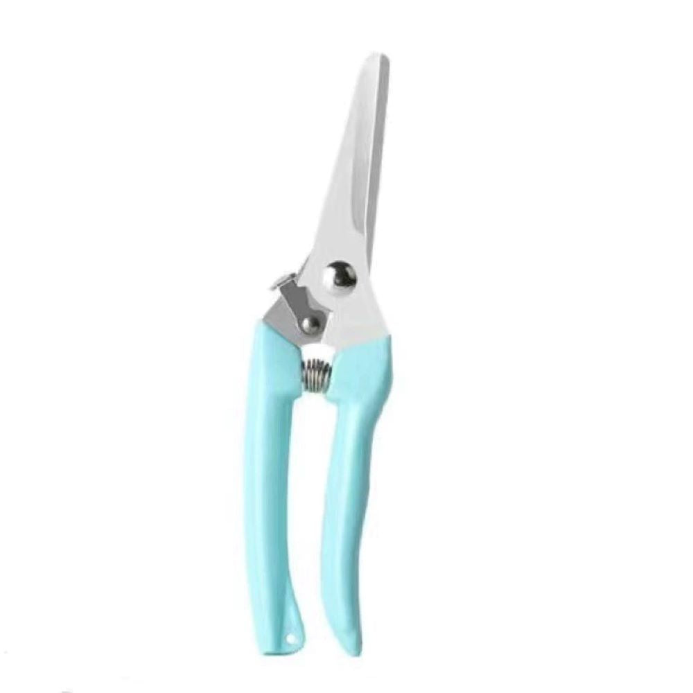 2-Piece Garden Shears – Stainless Steel Straight & Curved Blade Pruners