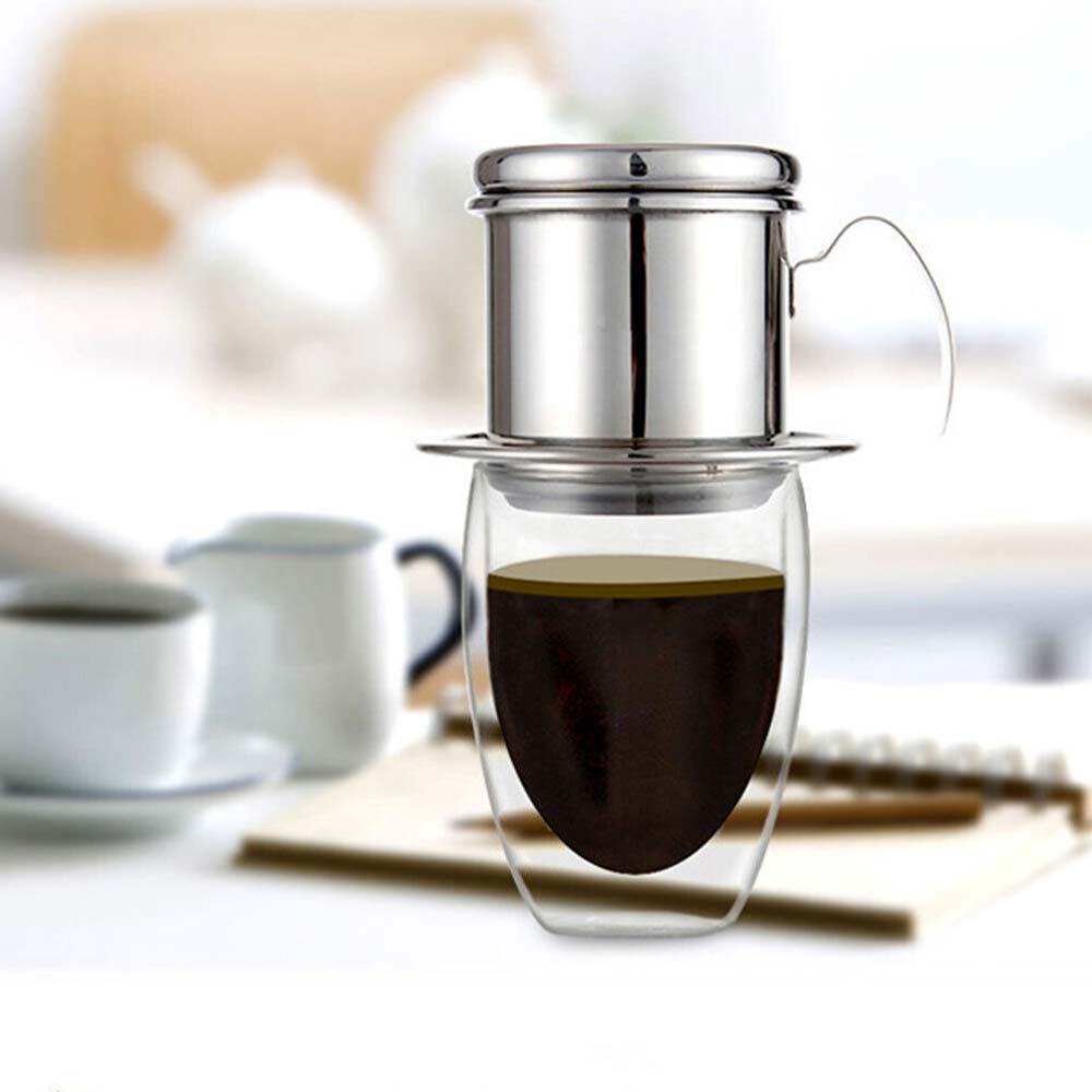 304 Stainless Steel Coffee Pot Coffee Filter Brew Tool for Home Filter Maker