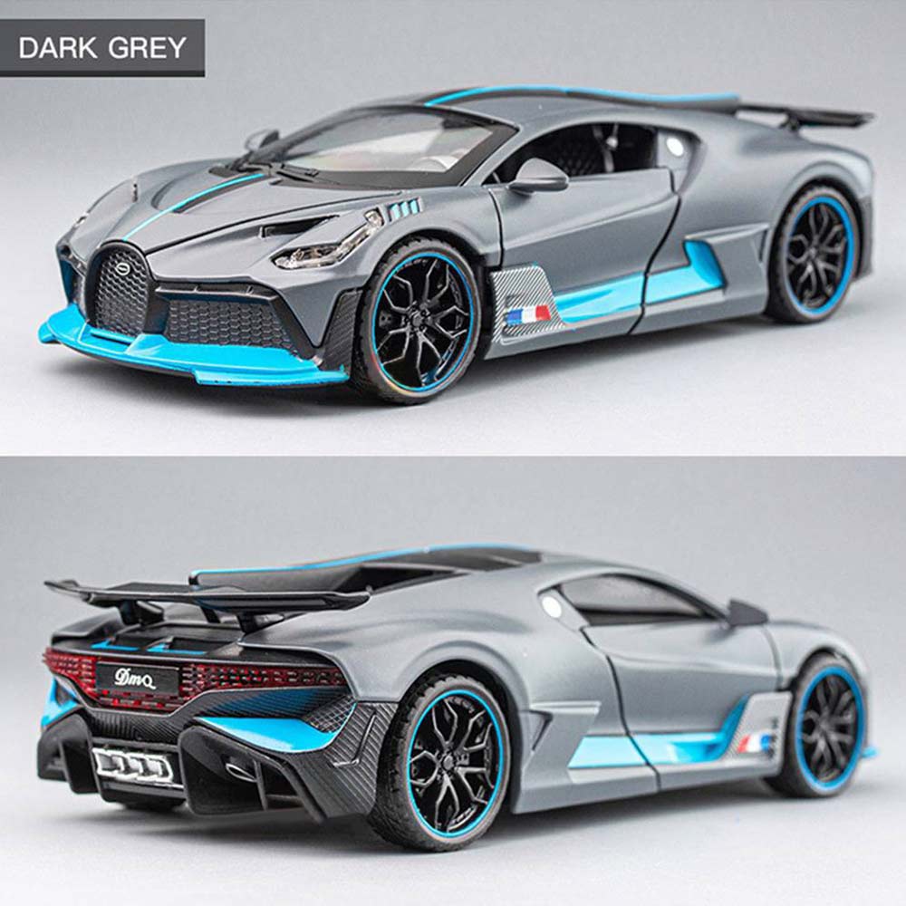 Diecast Bugatti Divo 1:32 – Alloy Model Car with Light, Music & Open Doors