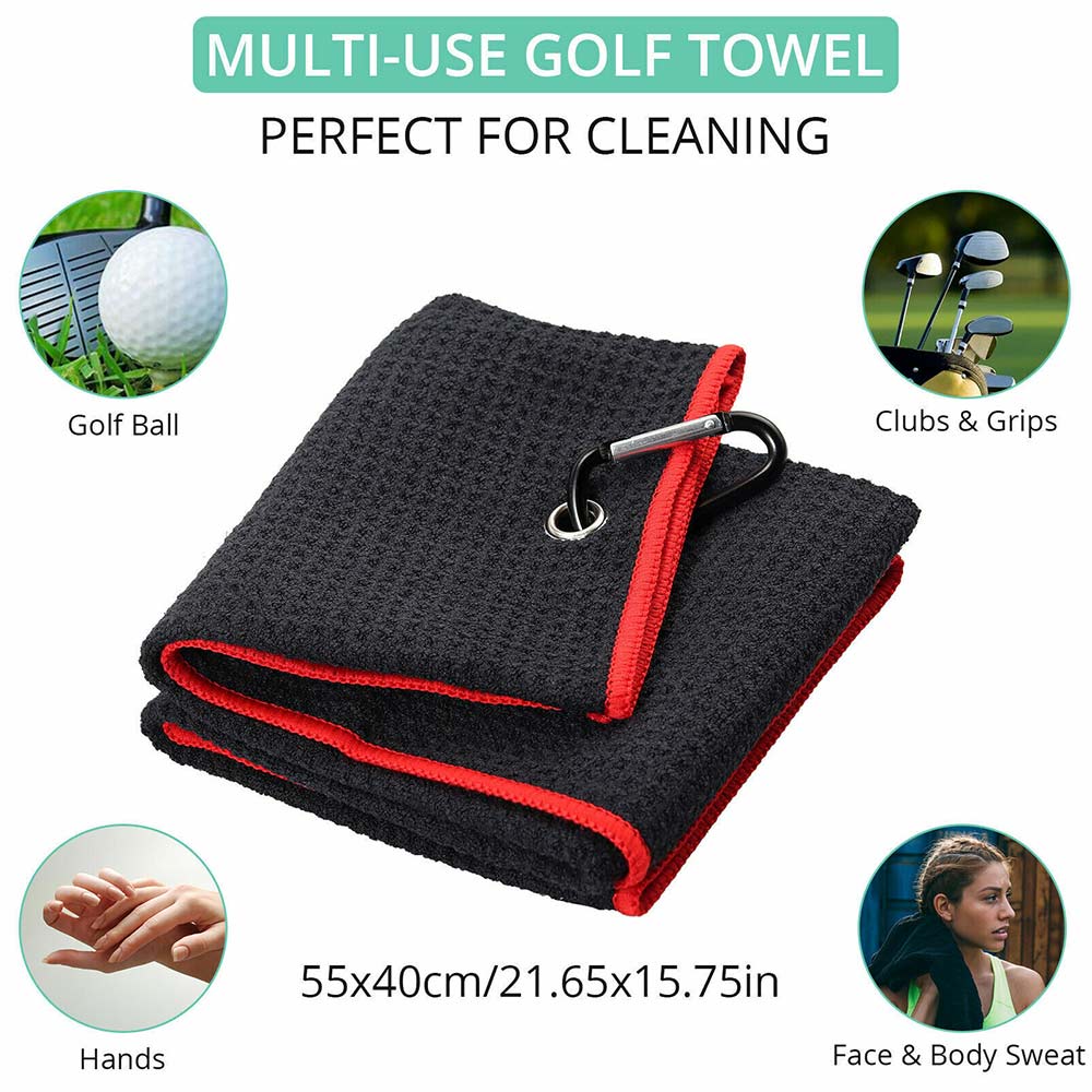 Golf Club Brush Cleaner Groove Cleaning Kit Golf Accessories Gift Set Golf Towel