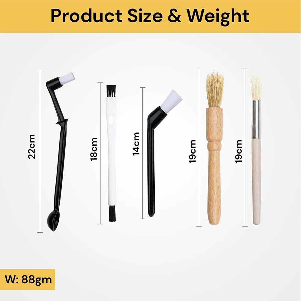 5PCS Set Coffee Machine Cleaning Kit for Coffee Grinder Brush Coffee Machine