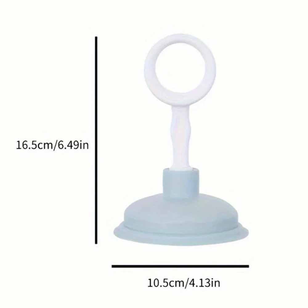 Mini Toilet Plunger – Sink Drain Unblocker, Compact Bathroom Kitchen Cleaner Tool