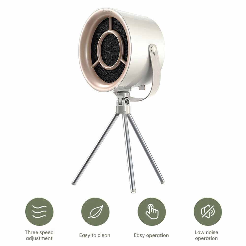 Desktop Cooker Hood Portable Lightweight Kitchen Exhaust Fan Range Hood Camping