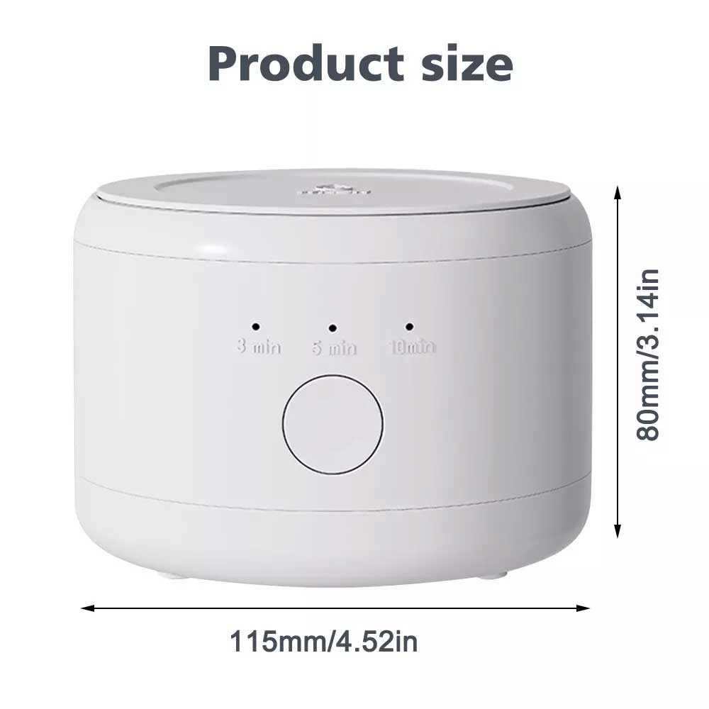 Portable Ultrasonic Jewelry Cleaner 45KHz Ultrasonic Retainer Cleaning Machine