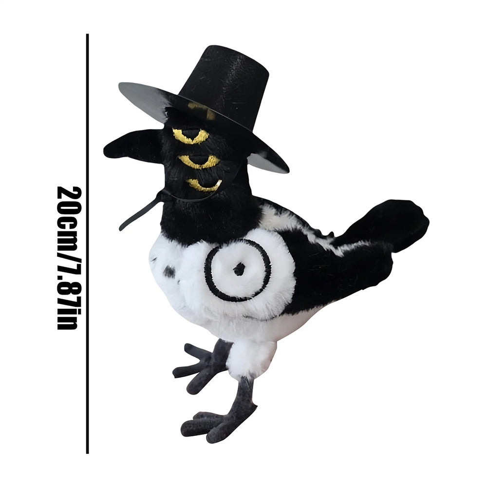 K-Pop Demon Hunters Bird Plush Three-Eyed Bird Movie Figure Plushie Toy