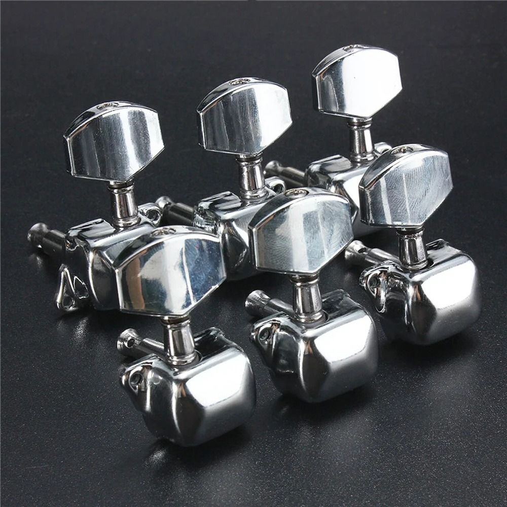 6x Guitar Tuning Pegs String Tuners Machine Heads Acoustic Electric Guitar Parts 3L3R