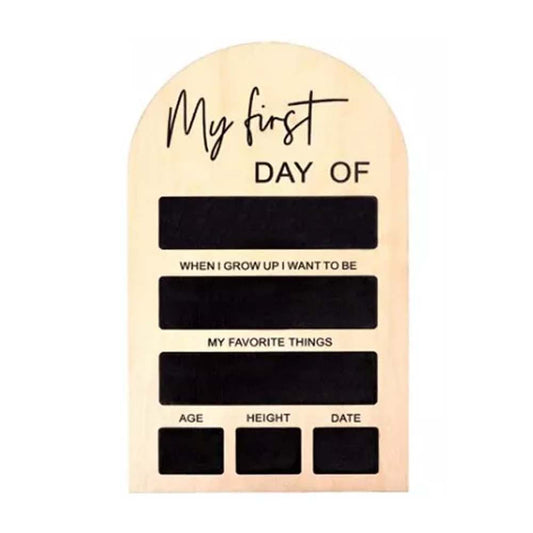 My First and last Day Of School Photo Board, School Sign, Back To School Chalk Board,