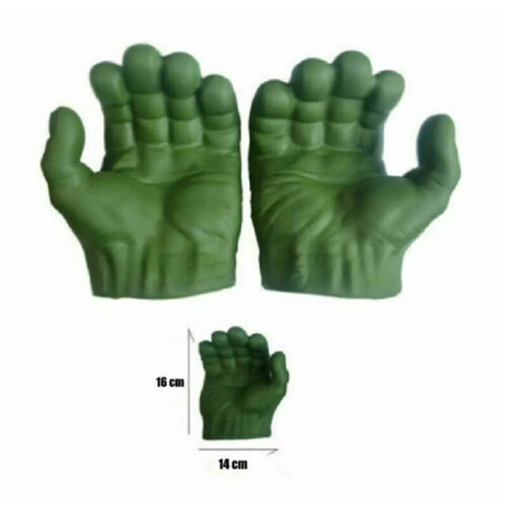 Pair Hulk Smash Hands Avengers Cosplay Soft Toy Gloves Party Doll Toy