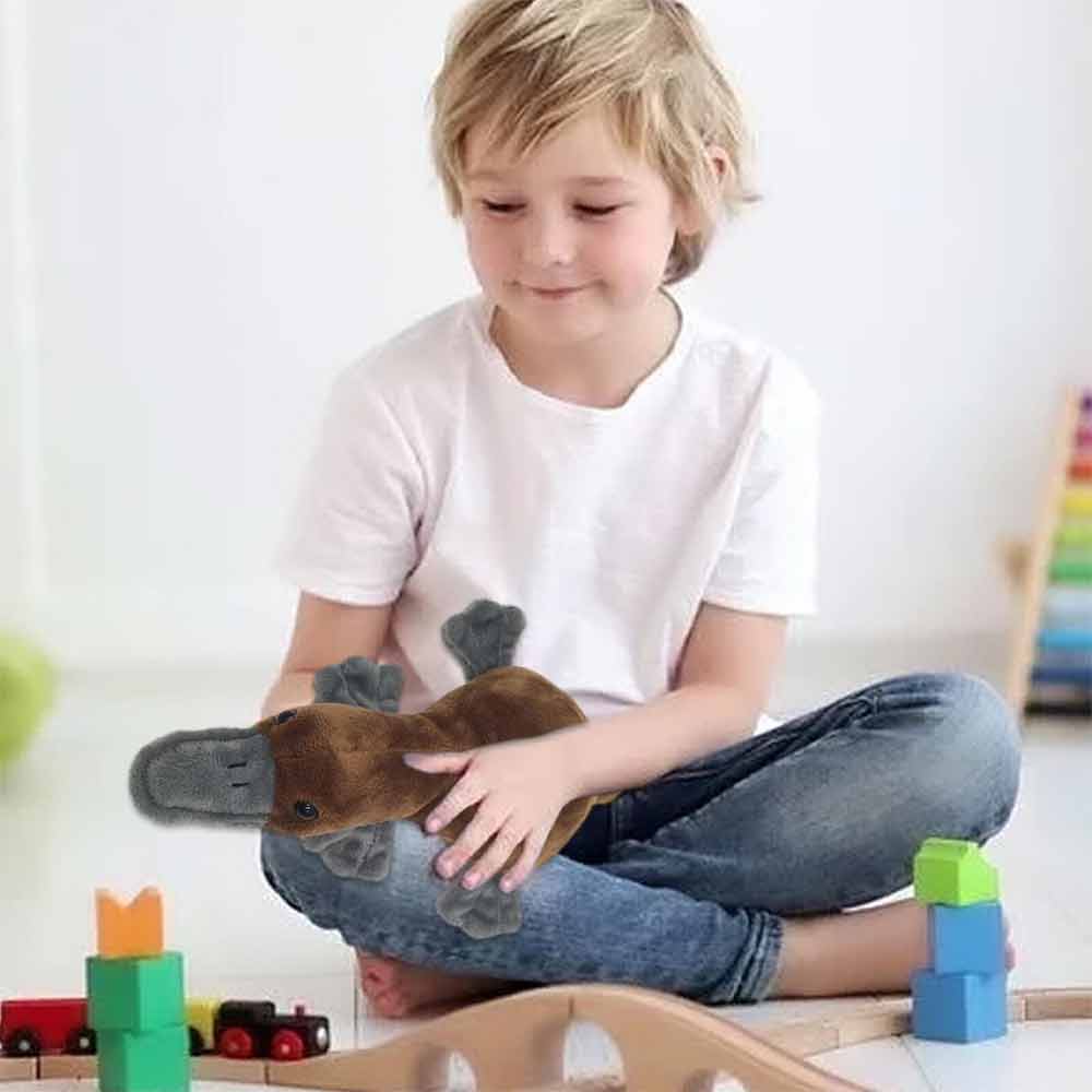 Simulation Animal Platypus Plush Doll Australian Duckbill Stuffed Toys Gift 20cm