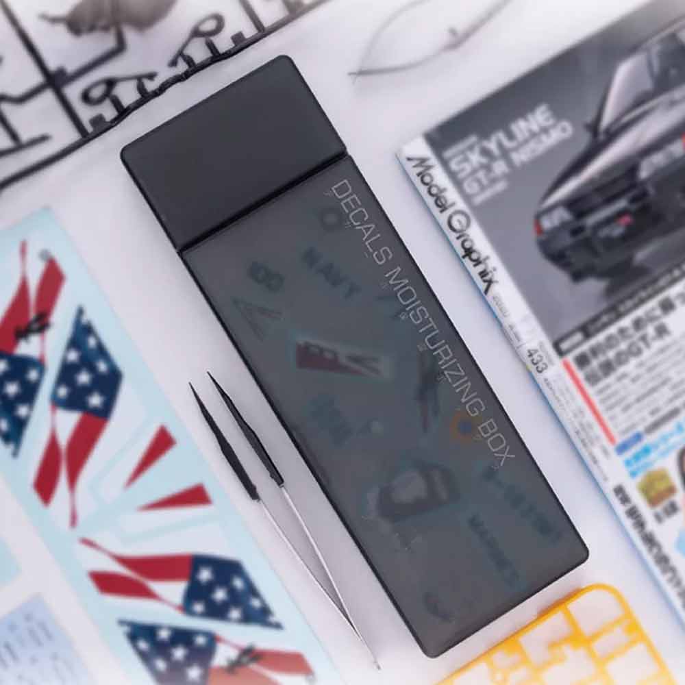 DIY Making Water Decals Sticker Box Hobby Hand Crafts for Gundam Model Tools