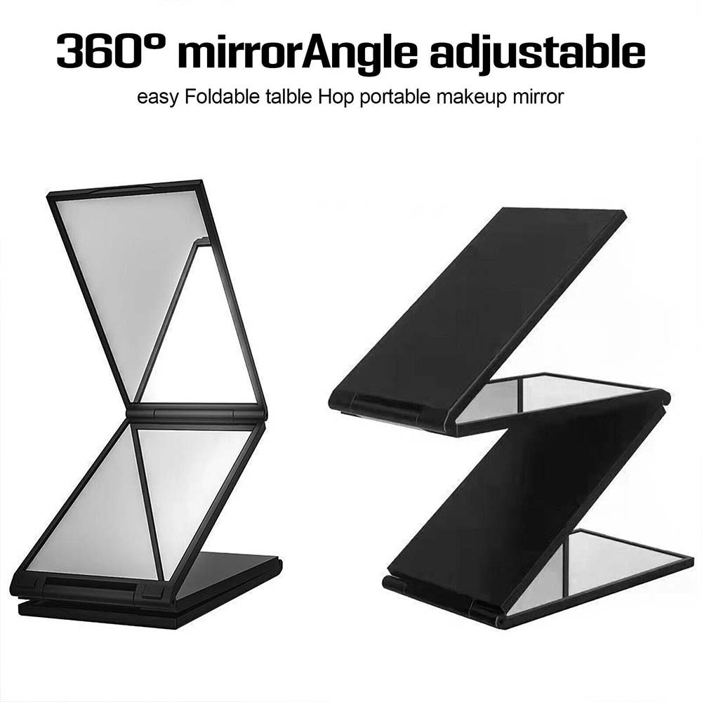 4-Way Mirror 360° Adjustable Haircut Tool - Telescopic Foldable Self Haircut Mirror