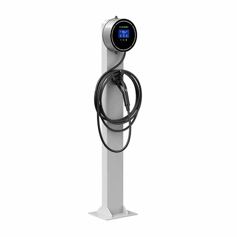 EV Charger Cable Holder Type 2 Plug Electric Car Charging Gun Fixed Socket Tool
