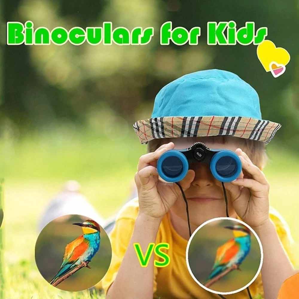 4x30 Mini Binoculars – Adjustable Lightweight for Bird Watching & Outdoor