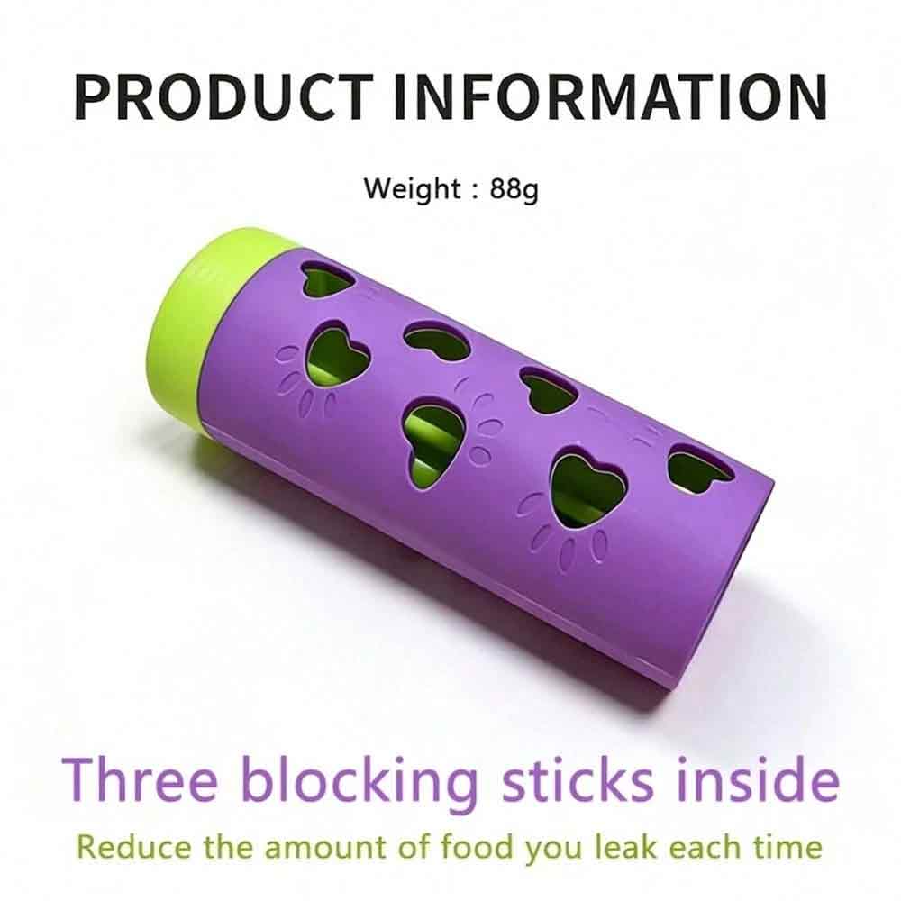 Rolling Pet Treat Dispenser – Interactive Toy for Dogs, Puppies & Cats,