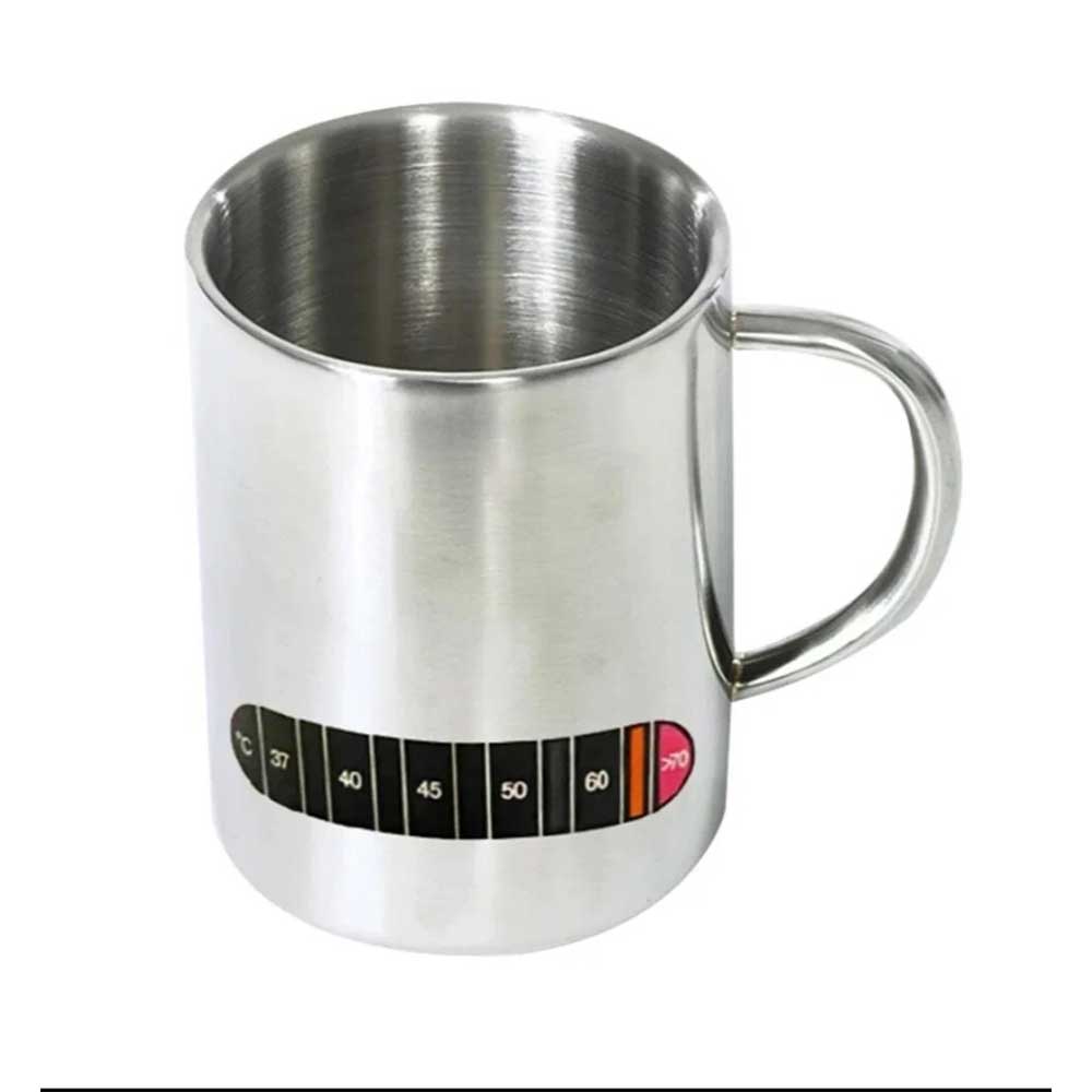 Milk Jug Temperature Strip – 37–70°C Sticker for Coffee Latte Art Frothing