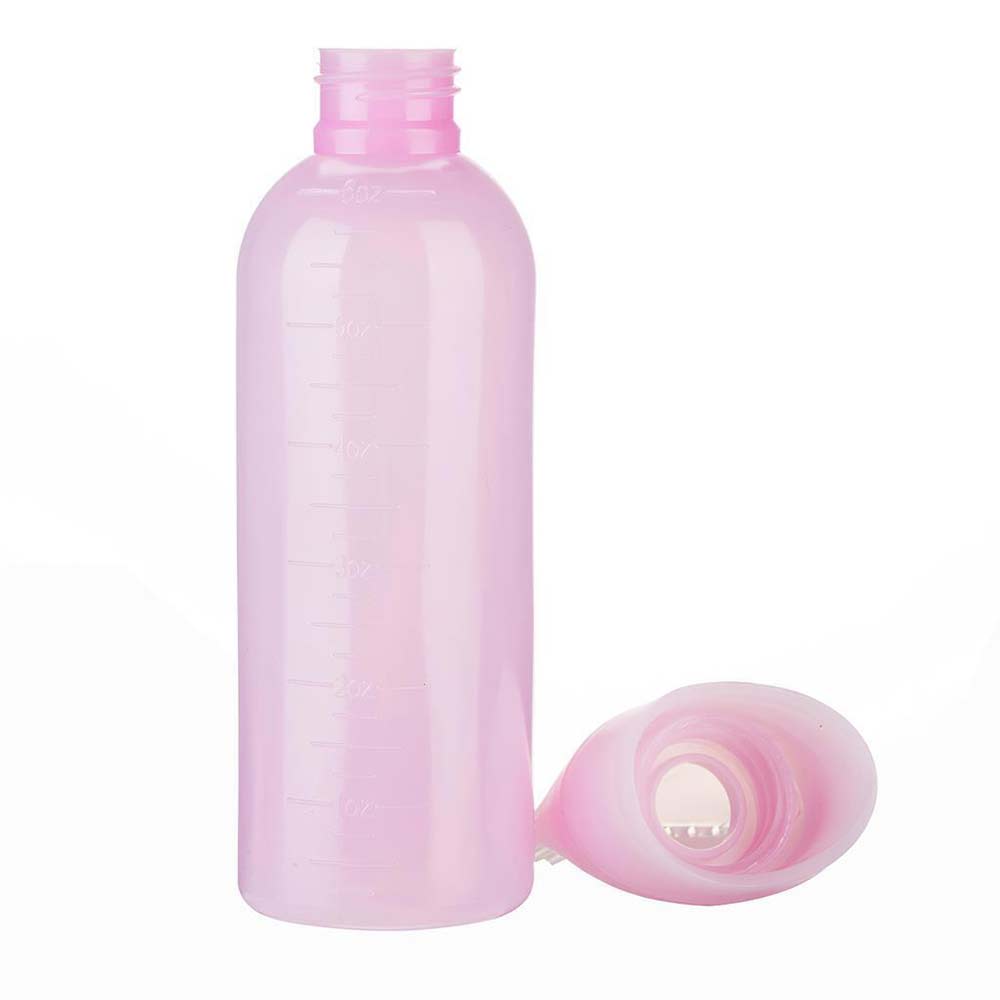 3pcs Root Comb Applicator Bottle with Graduated Scale Hairstyling Hairdressing