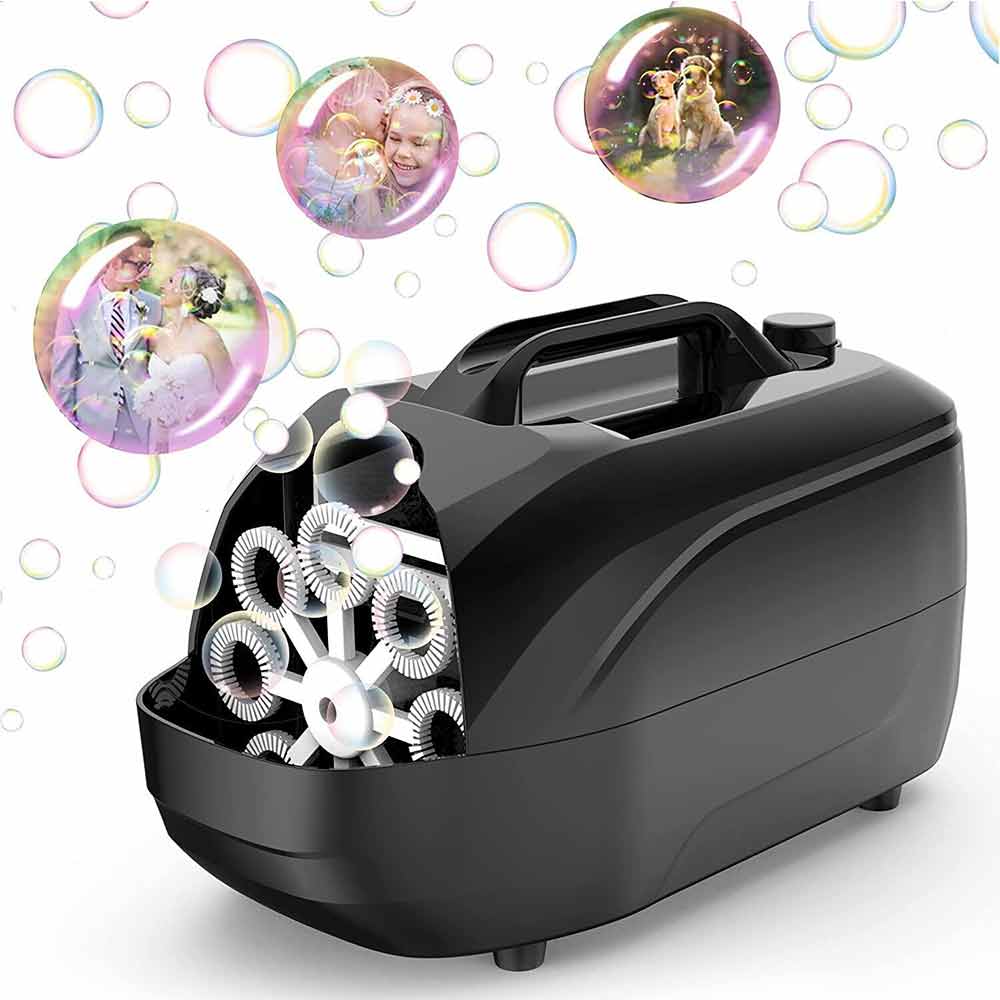 USB Automatic Bubble Blower Bubbles Electric Bubble Machine Wedding Party Xmas