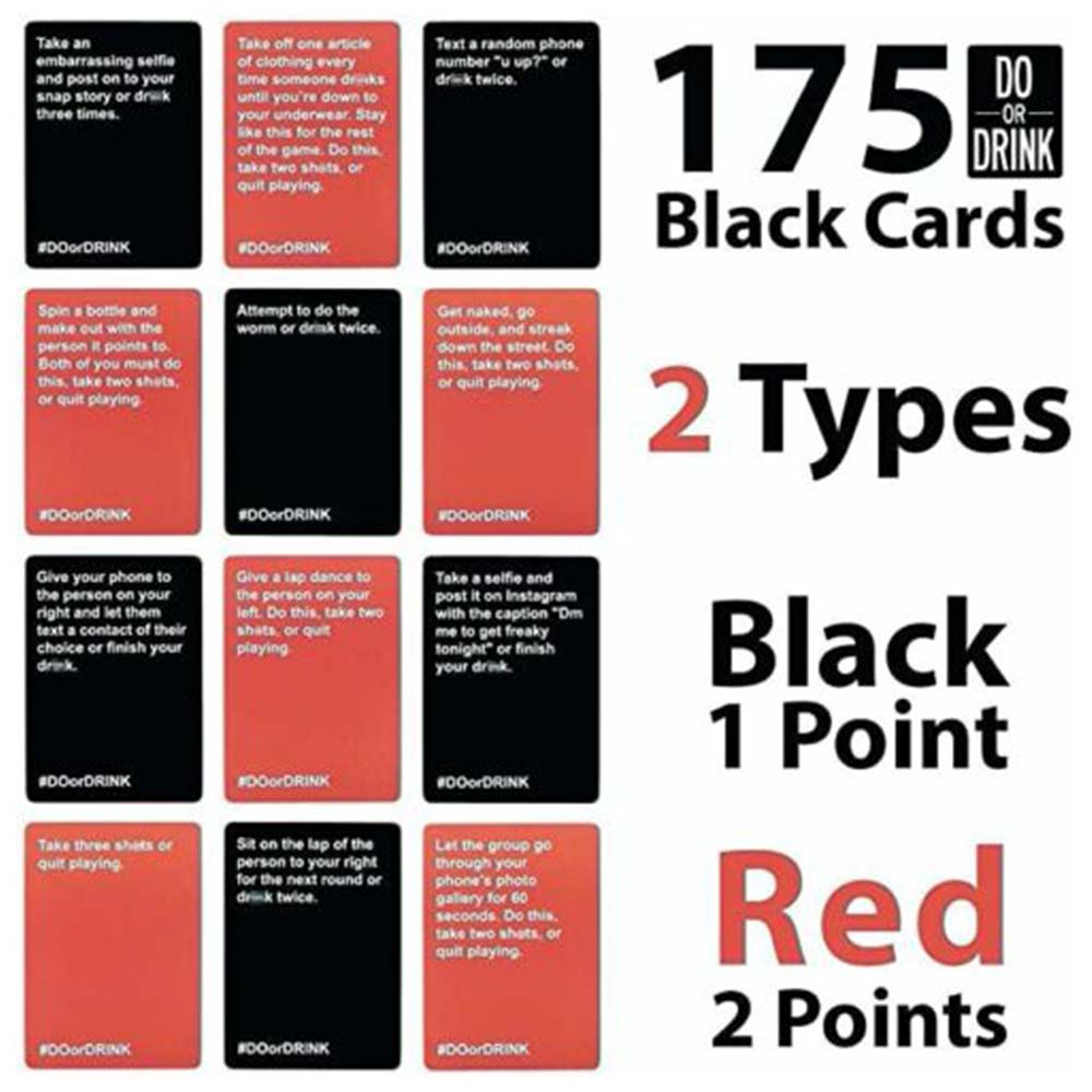 Do or Drink Card Game Party fun Games