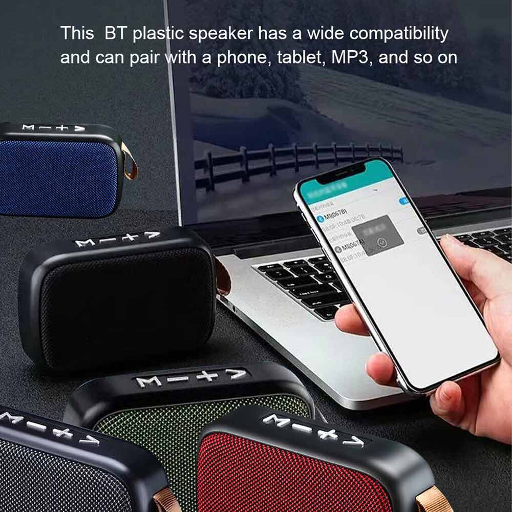 Bluetooth Speaker Bluetooth 4.2 Wireless Mini Bass Portable Music Loudspeaker