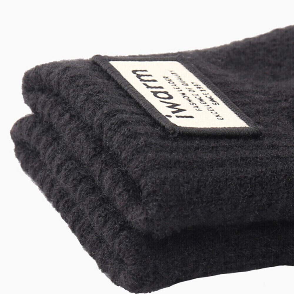 Women Men Winter Gloves Warm Knitted Mittens Touch Screen Mobile Phone Non-slip