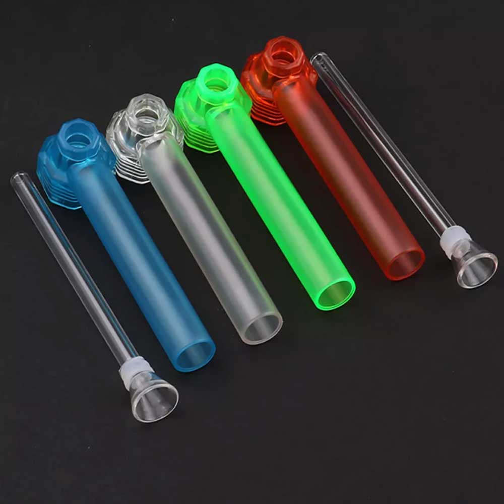 2pcs Portable Pipe Toppuff Bottle Converter Top Puff Reusable crew-On Water Pipe