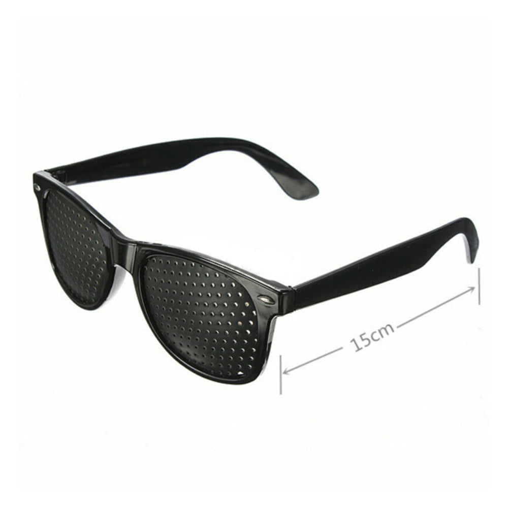 2 Pairs Pinhole Glasses – Anti-Fatigue Stenopeic Eyewear for Natural Vision Improvement & Eye Relaxation