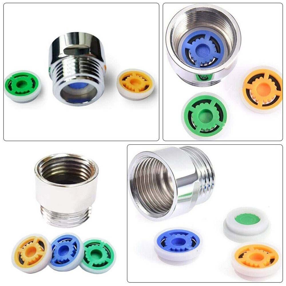Shower Flow Reducer Limiter Set Water Saving 4, 6, 9 L/min Hose Restrictor
