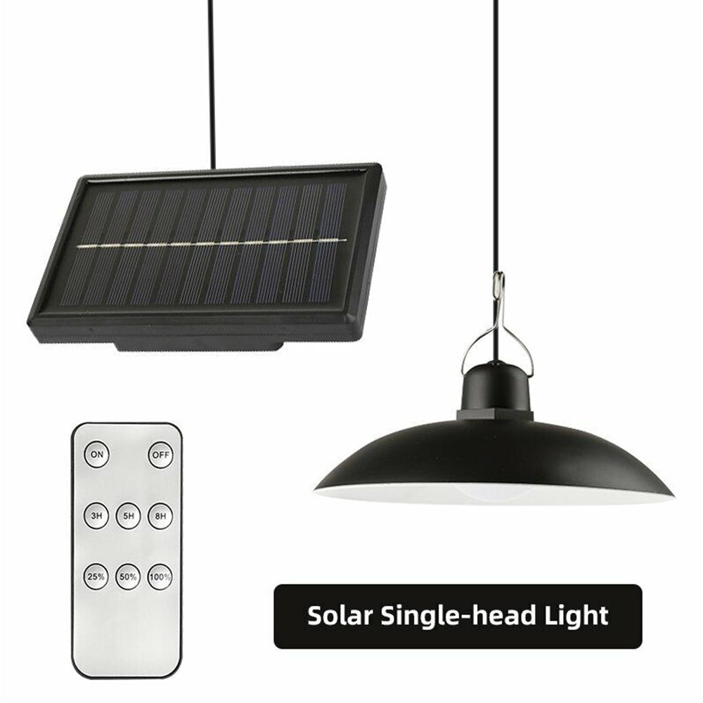 Solar Power Light Outdoor Hanging Pendant Garden Yard Tent  Remote Control